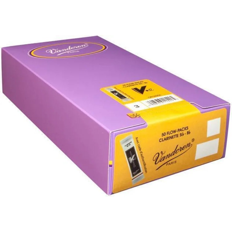 Vandoren CR1925/50 Bb Clarinet V12 Reeds 2  Strength (Box of 50)