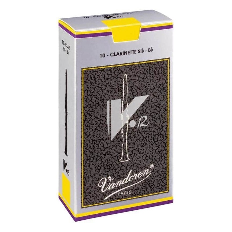 Vandoren CR196 V12 Bb Clarinet Reeds – Box of 10