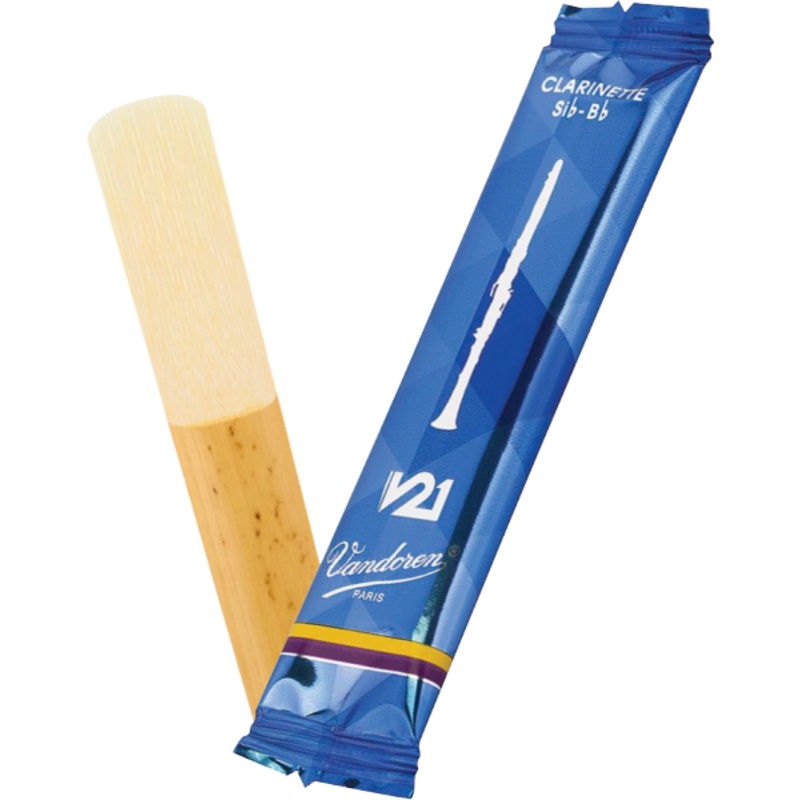 Vandoren CR8025/50 V21 Bb Clarinet Reeds 2.5 Strength (Bof of 50)