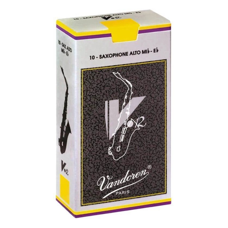 Vandoren SR6135 V12 Alto Saxophone Reeds – Box of 10