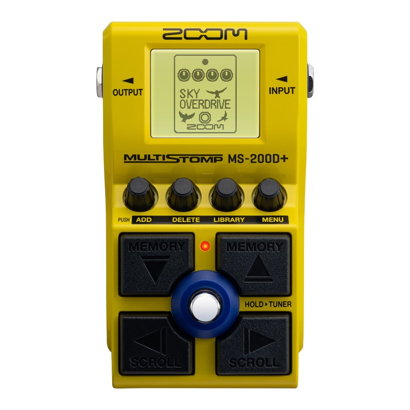 Zoom MS-200D+ Multistomp Pedal