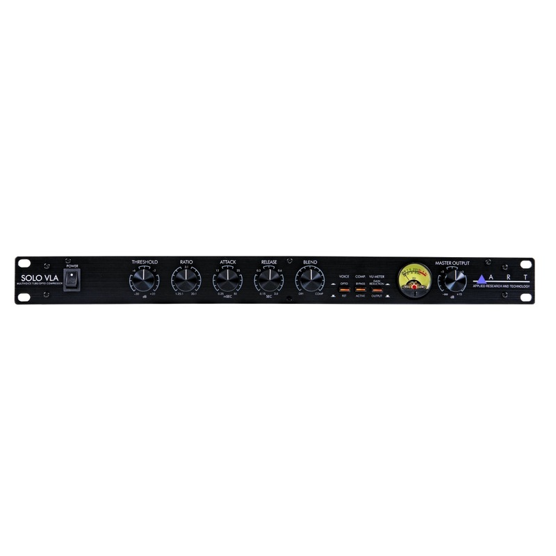 ART SOLOVLA Single Channel Rackmount Multi-Voice Tube Opto Compressor