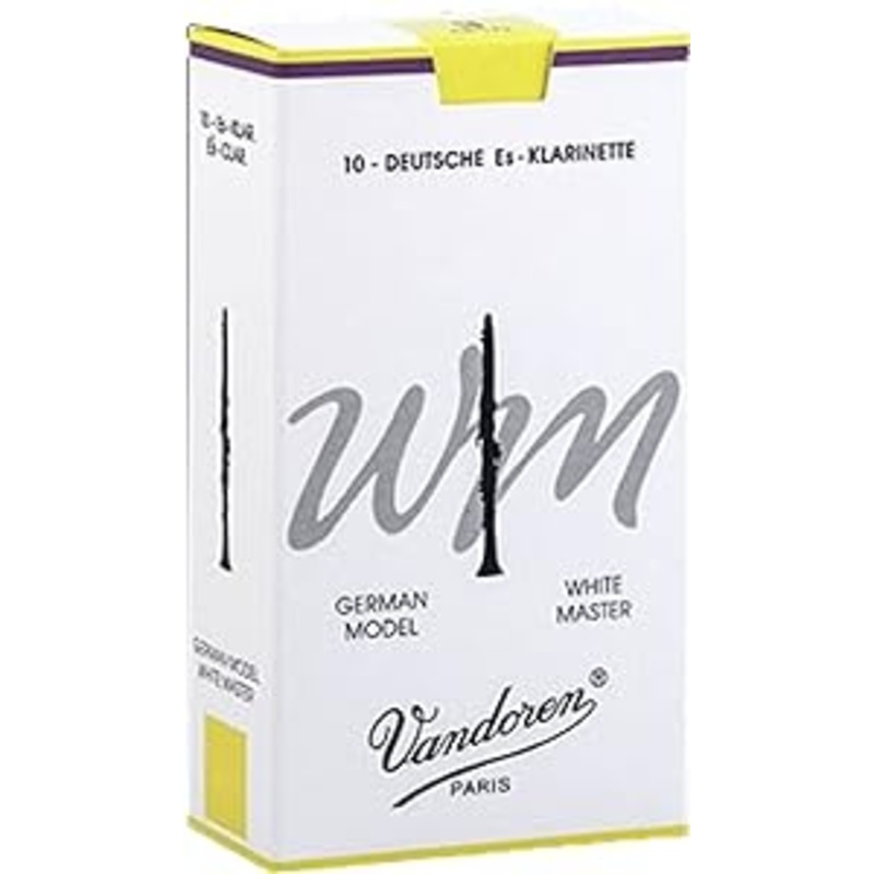 Vandoren CR173 White Master Eb Clarinet Reeds Strength – 3 (Box of 10)