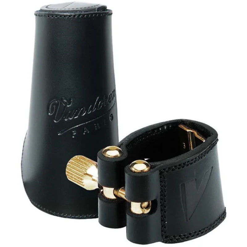 Vandoren LC290L Leather Baritone Saxophone with Leather Cap