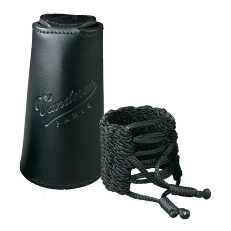 Vandoren LC35L Klassik German Bb Clarinet Woven Ligature with Leather Cap