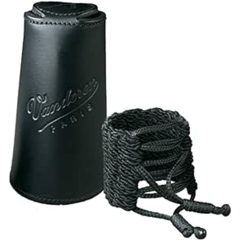 Vandoren LC36L Klassik Ligature and Leather Cap for Soprano Saxophone
