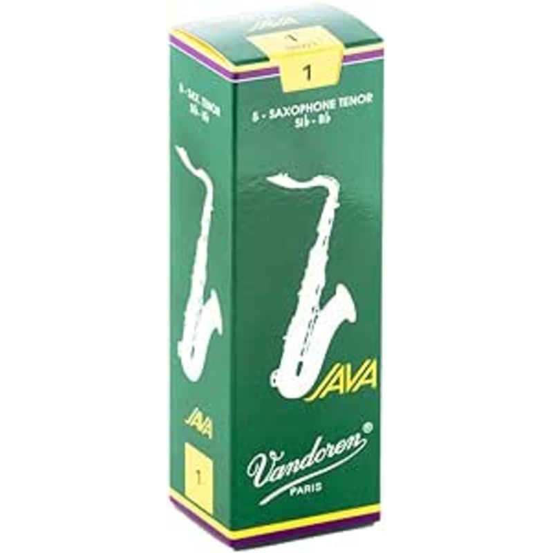 Vandoren SR271 JAVA Tenor Saxophone Reeds Strength – 1 (Box of 5)