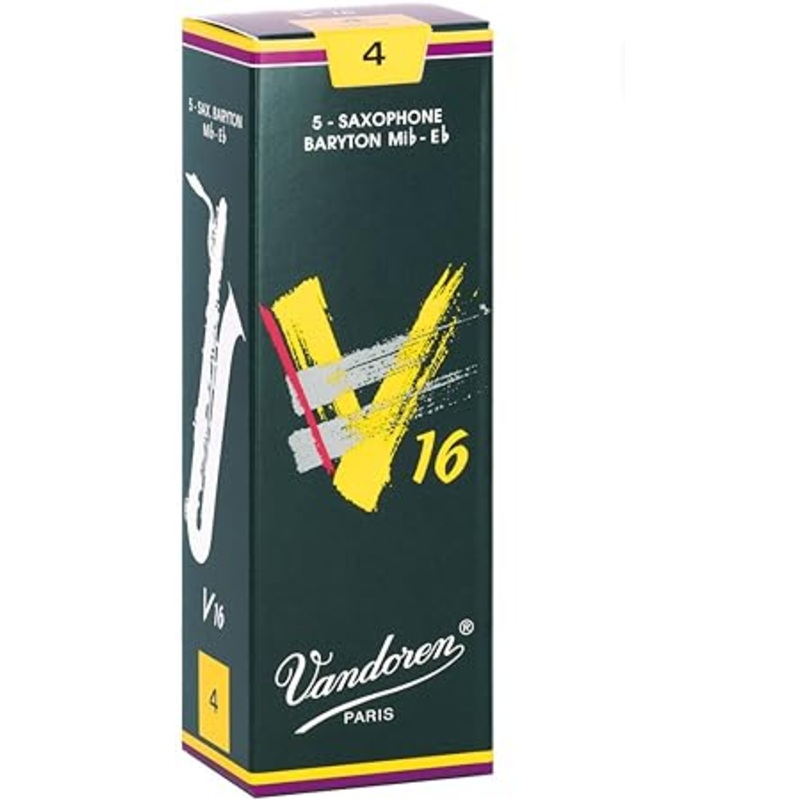 Vandoren SR744 V16 Baritone Reeds Strength – 4 (Box of 5)