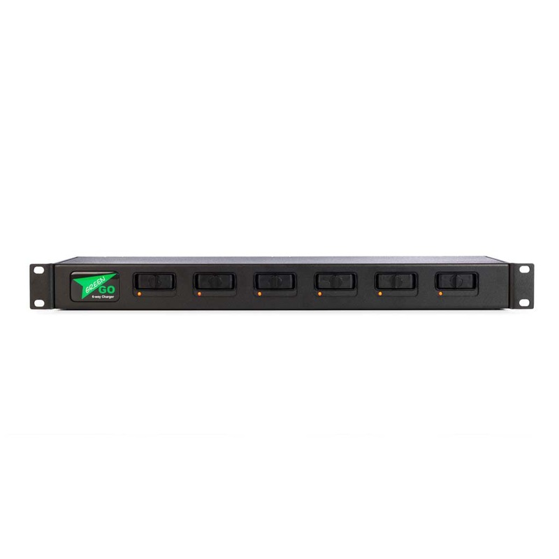 Green-GO GGO-BC6 6 Way Rackmount Battery Charger