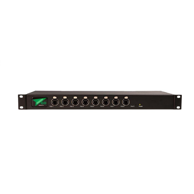 Green-GO GGO-SW81 8.1 Ethernet Switch (8 PoE Ports + 1 Port)