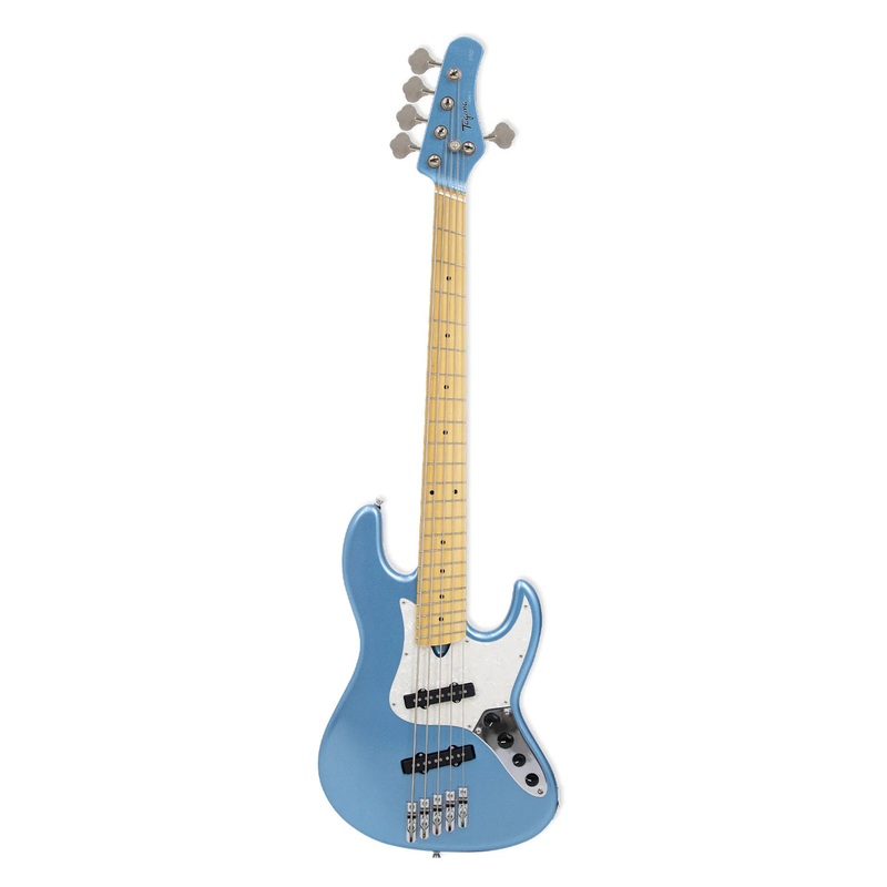 Tagima JANG-5 Brazil Made Electric 5-String Bass Guitar (Lake Placid Blue)