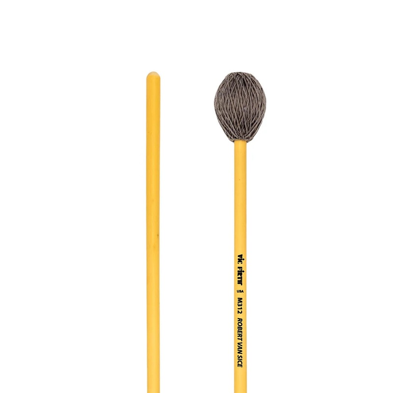 Vic Firth M312 Robert Van Sice Signature Keyboard Vibraphone Mallets – Medium Soft