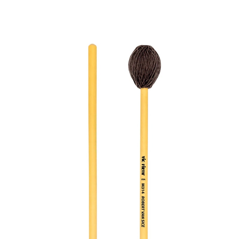 Vic Firth M314 Robert Van Sice Signature Keyboard Vibraphone Mallets – Medium Hard