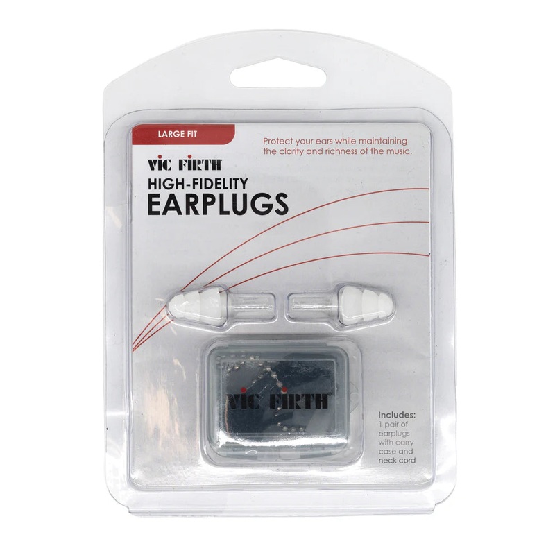Vic Firth VICEARPLUGL2 Ear Plugs – Large