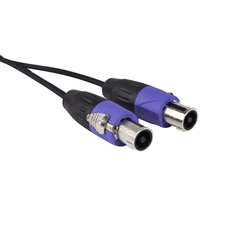 Gator GCWB-SPK-25-2TL Backline Series Twist Lock Connector Speaker Cable – 25ft