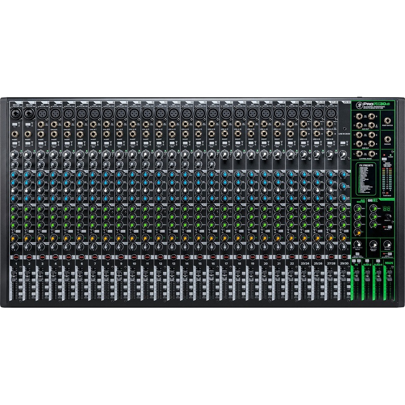Mackie PROFX30V3 30-Channel 4-Bus Professional Effects Mixer with USB