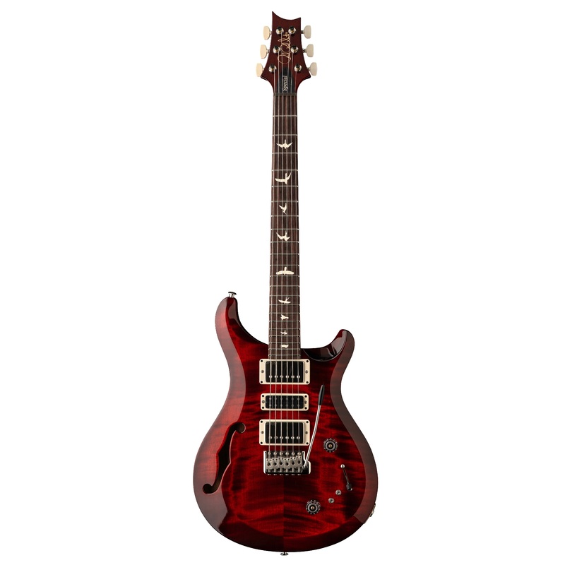 PRS S2 SPECIAL Semi Hollow Electric Guitar (Fire Red Burst)