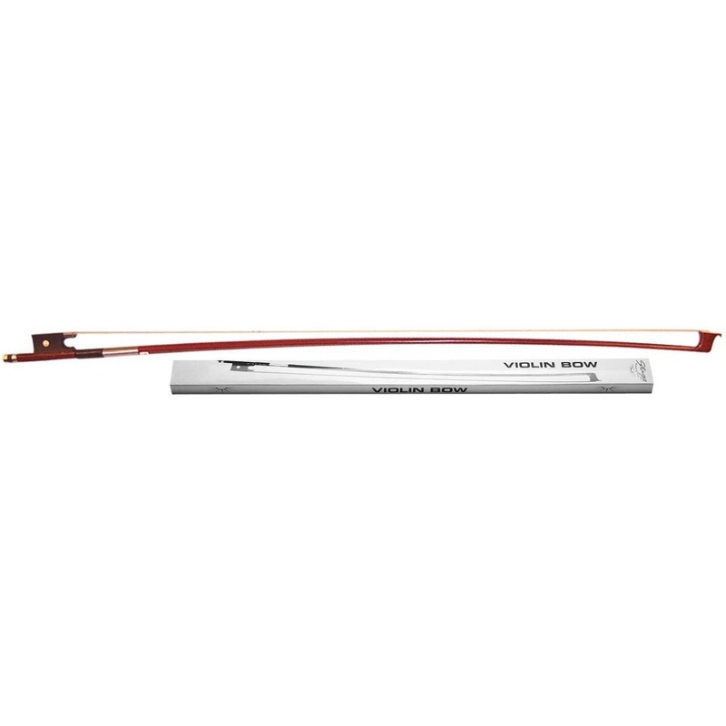 Stagg BOVN 4/4-Size Scale Wooden Violin Bow with Horsehair Brown