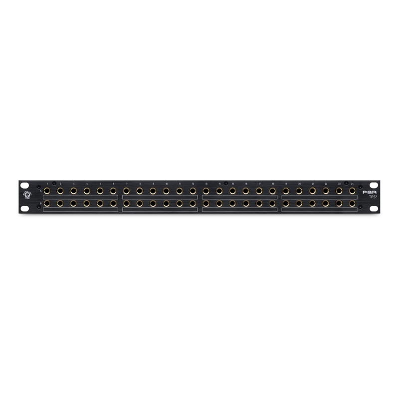 Black Lion Audio PBR-TRS-3 48-Point Gold-Plated TRS Patchbay with 3-Way Switching