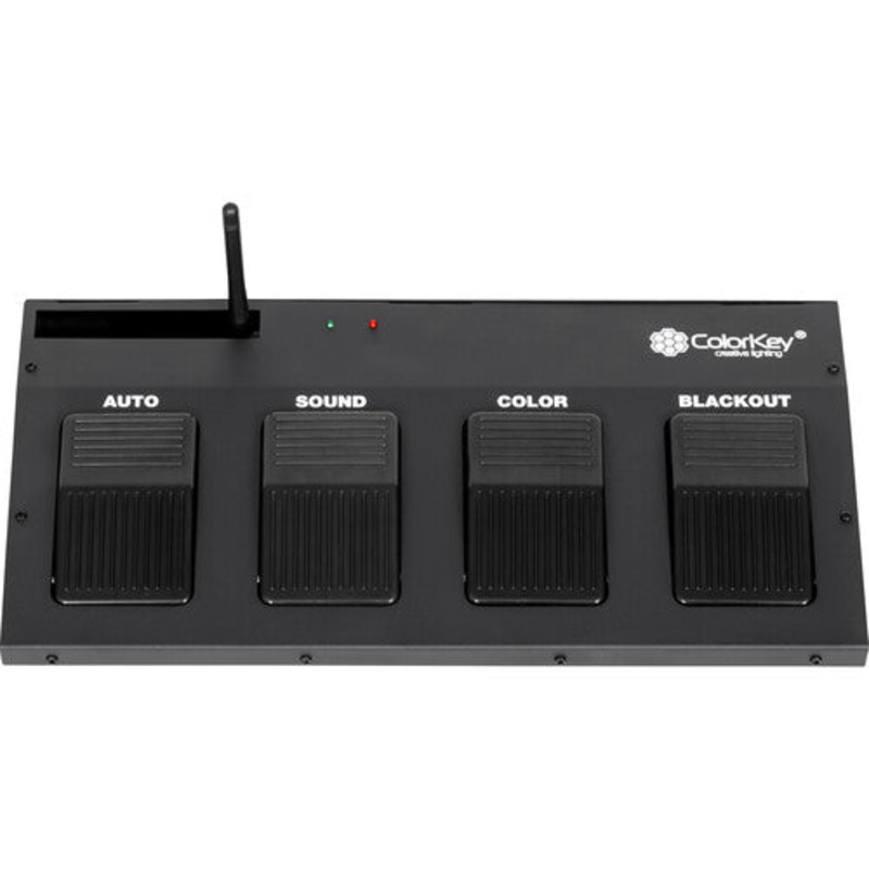ColorKey CKU-3055 Wireless Footswitch Controller For Partybar Mobile and Partybar Pro