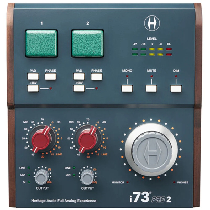 Heritage Audio I73PRO-2 2 USB-C Audio Interface