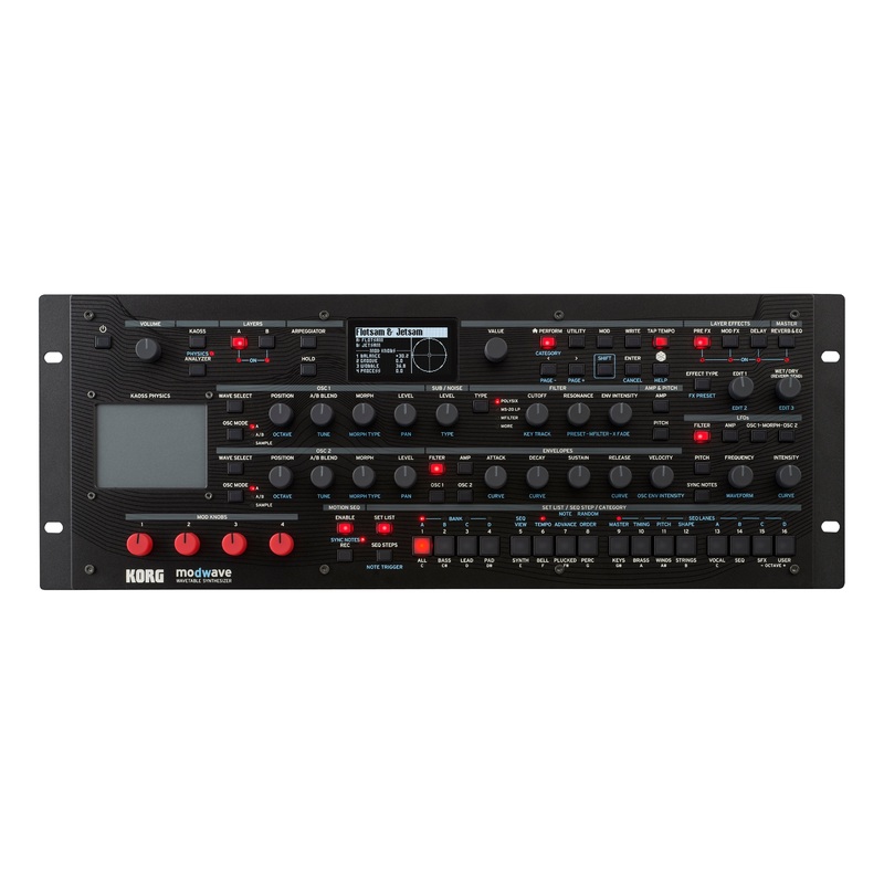 Korg MODWAVE MODULE Wavetable Synthesizer
