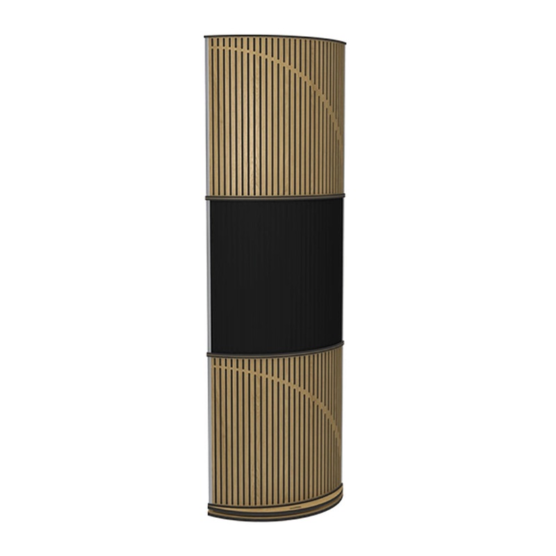 Vicoustic VICB04906 Free-Standing Acoustic Bass Trap (Natural Oak & Black)
