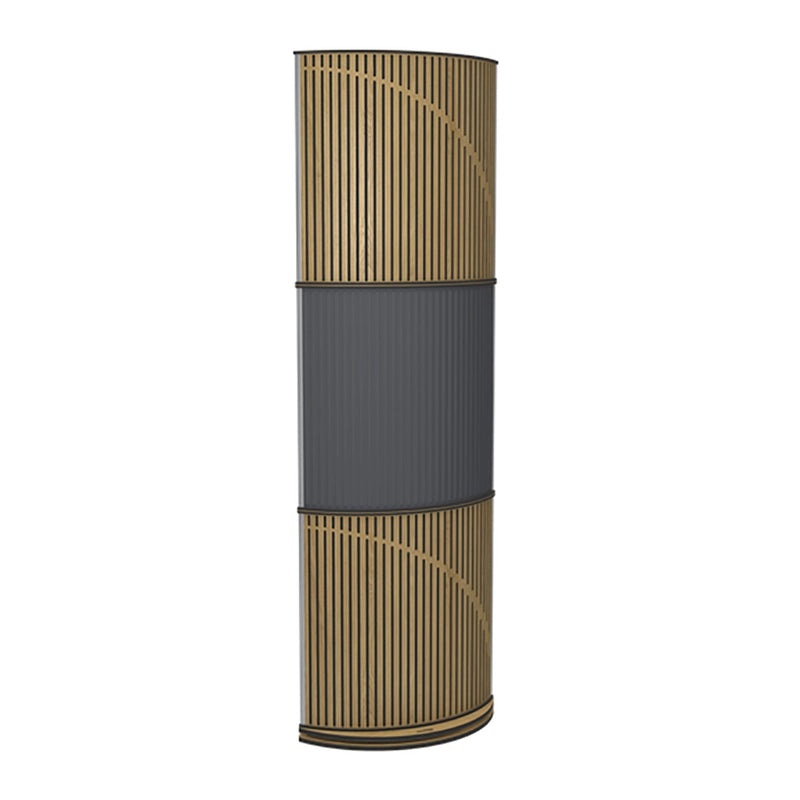Vicoustic VICB04907 Free-Standing Acoustic Bass Trap (Natural Oak & Grey)