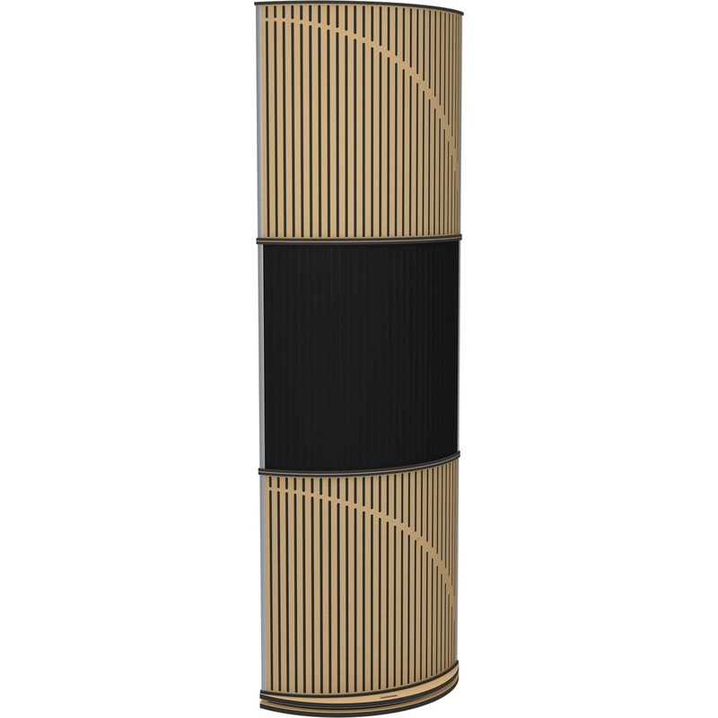 Vicoustic VICB05587 Acoustic Bass Trap (Black Wood with Metallic Gold Ends)