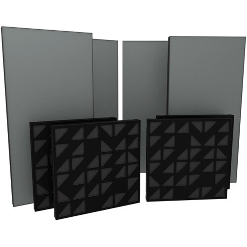 Vicoustic VICB06261 Walls and Ceiling Kit – Pack of 12 (Dark Gray)