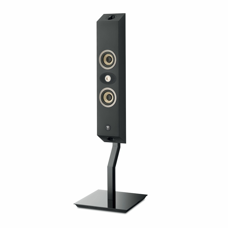 Focal FOACOWST300B000 On Wall Speaker Stand (Black)