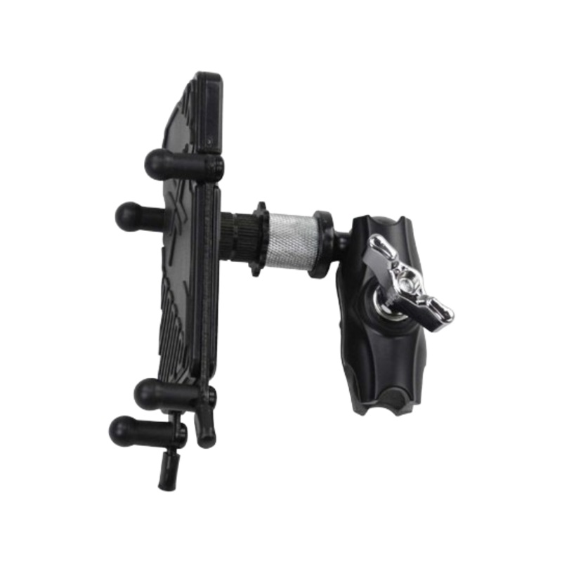 Gibraltar SC-DACMPH Dual Adjust Metal Smartphone Holder With Clamp