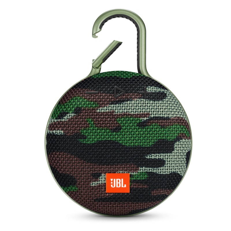 JBL CLIP 3 Portable Bluetooth Speaker (Squad)