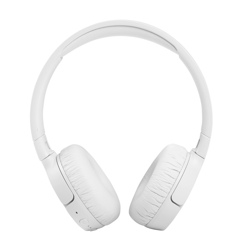 JBL TUNE 660NC Noise-Canceling Wireless On-Ear Headphones (White)