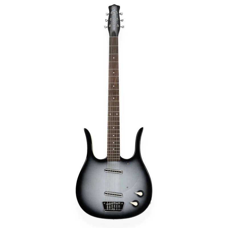 Danelectro 58 BARITONE Electric Guitar (Black Burst)