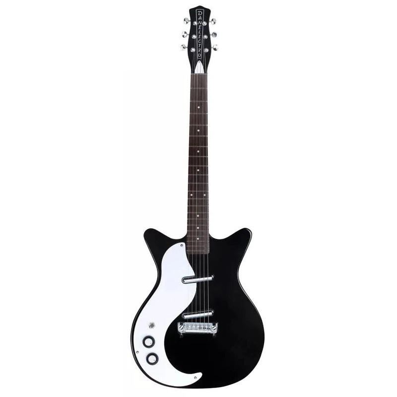Danelectro D59ML Left-Handed Electric Guitar (Black)