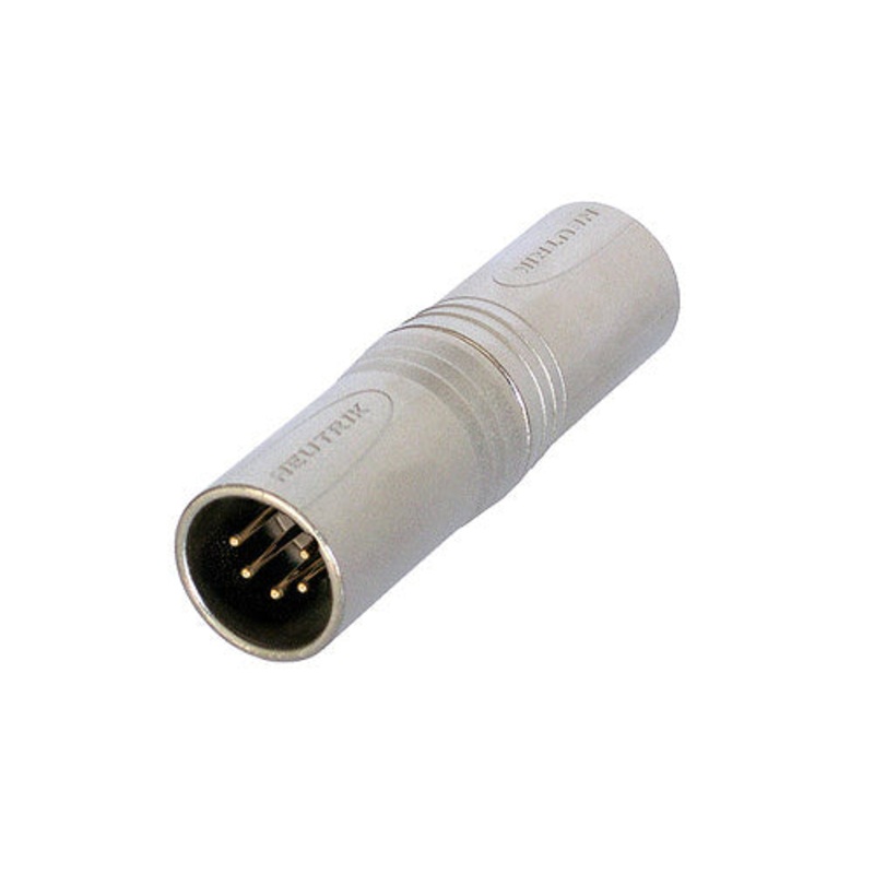 Neutrik NA5MM XLR Male 5-Pin To XLR Male 5-Pin Gender Changer