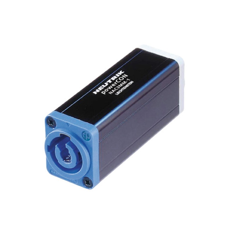 Neutrik NAC3MM-1 3-Pole Powercon To 3-Pole Powercon Coupler