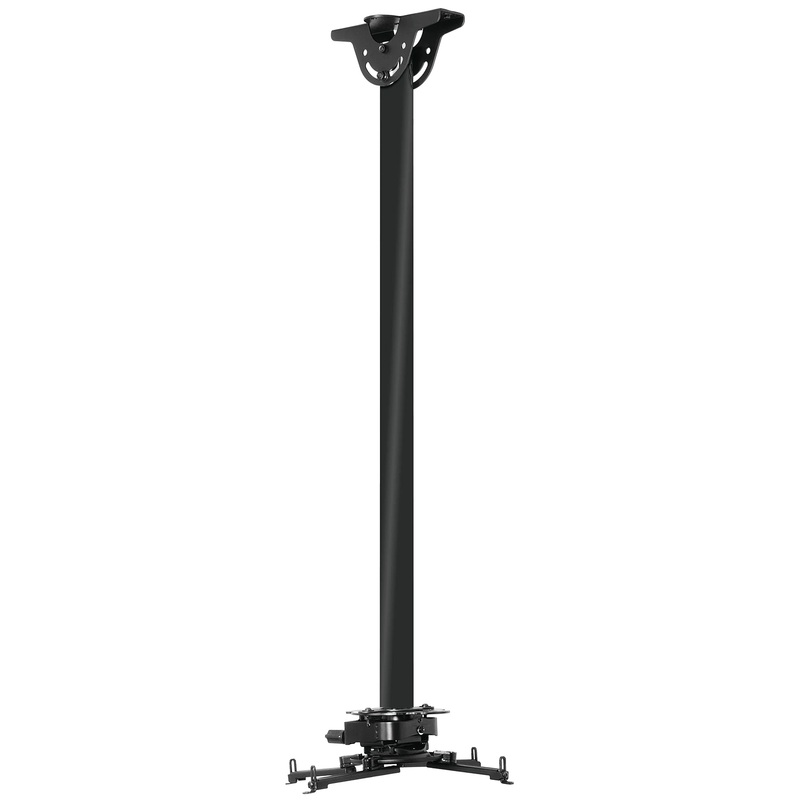 Peeress-AV MOD-PRGSKIT300-B Projector Mount Ceiling Kit for Projectors (Black)