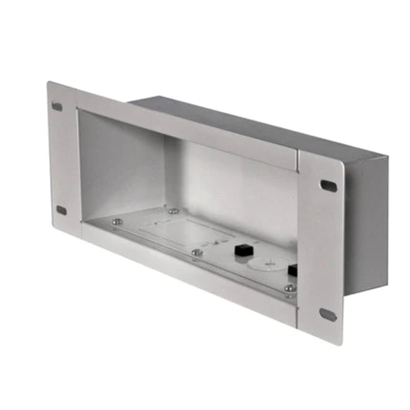 Peerless-AV IBA3-W Recessed Cable Management and Power Storage Accessory Box