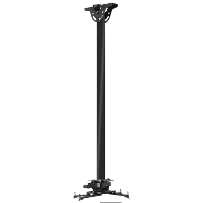 Peerless-AV MOD-PRGSKIT100-B Projector Mount Ceiling Kit for Projectors (Black)