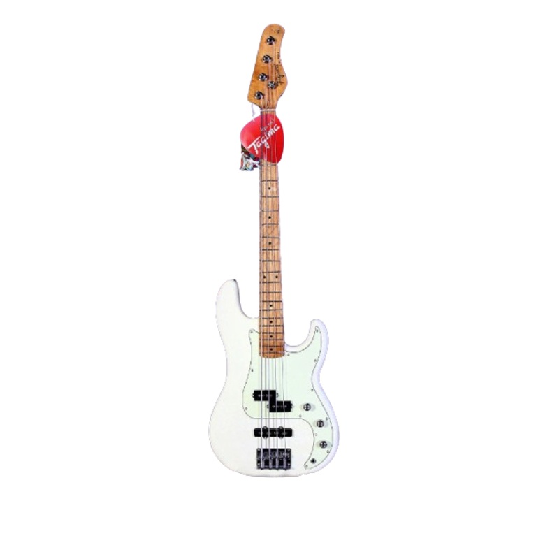 Tagima TW 65 OWH-LF/AWH Electric Bass Guitar (Olympic White)