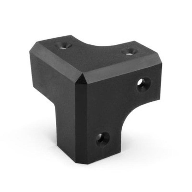 Adam Hall AH-X318787  Black Plastic Cabinet Corner – 45 mm