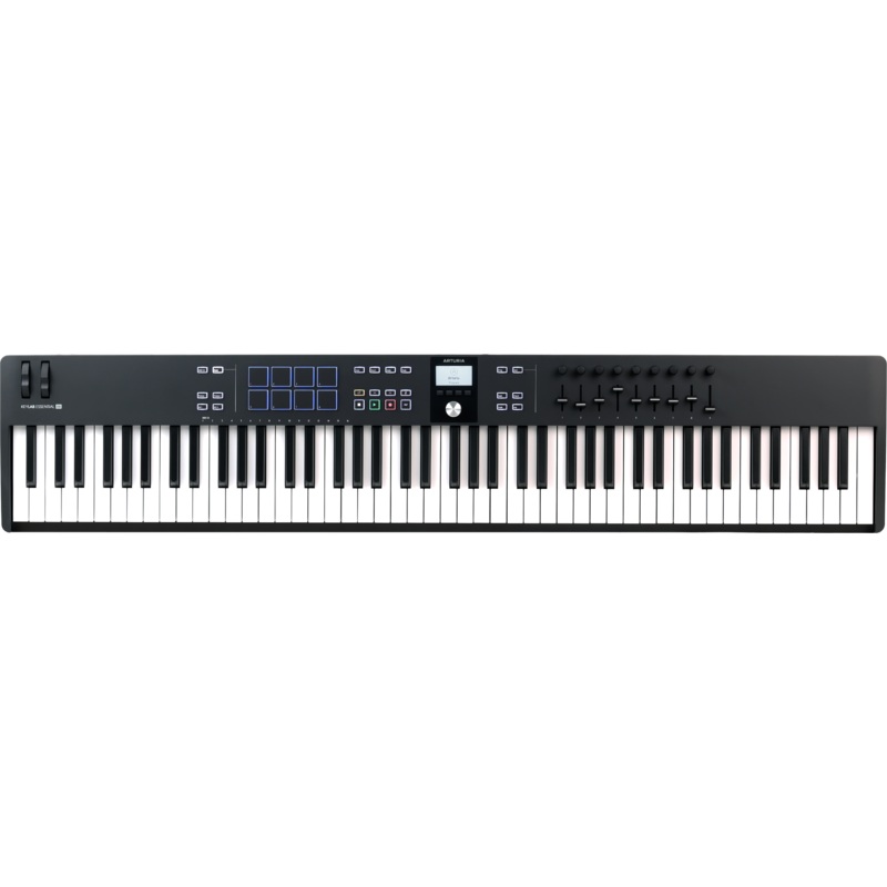 Arturia KEYLAB ESSENTIAL 88 MK3 Full-Size Universal MIDI Controller (Black)