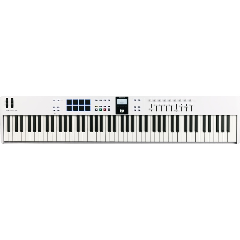 Arturia KEYLAB ESSENTIAL 88 MK3 Full-Size Universal MIDI Controller (White)