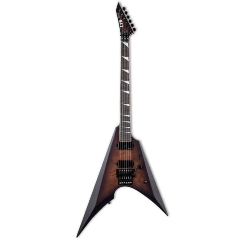 ESP ARROW-1000 Electric Guitar (Dark Brown Sunburst Satin)