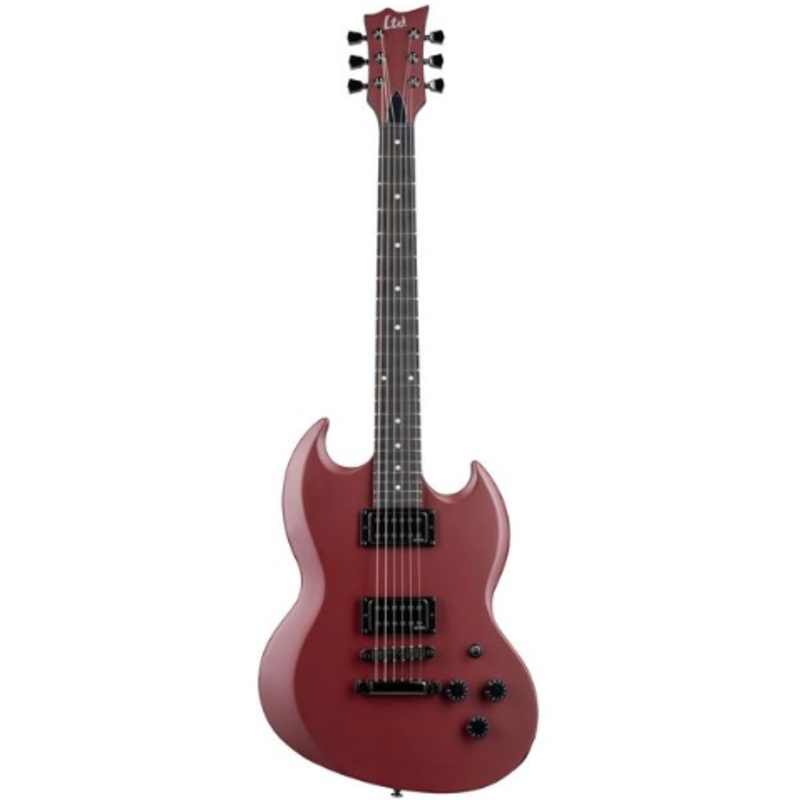 ESP LTD VOLSUNG LARS FREDERIKSEN Signature Electric Guitar (Oxblood Satin)