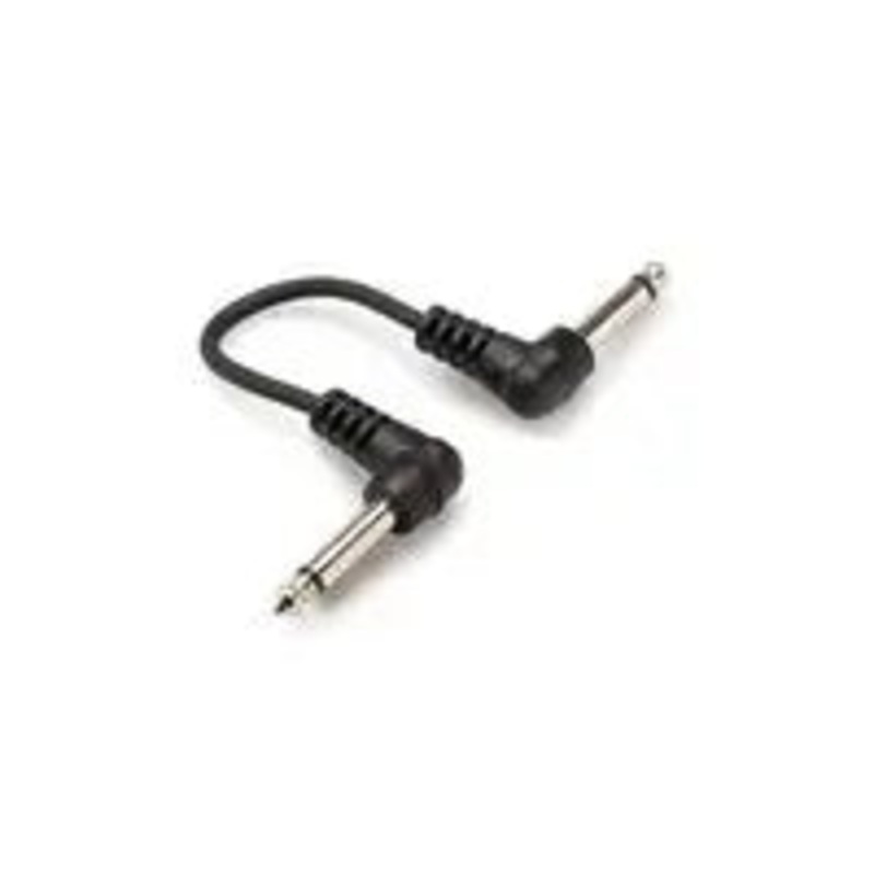 Hosa CFS-106 Right Angle to Right Angle Guitar Pedalboard Patch Cable – 6″