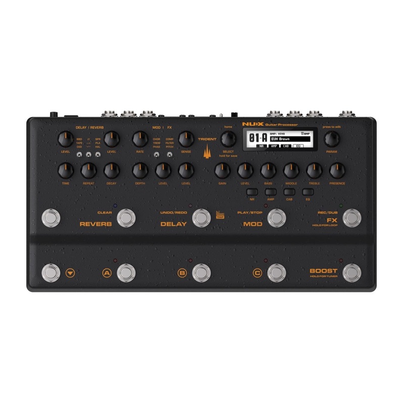 NUX NME-5 Trident Guitar Processor With Amps, IR Loader, FX and Phrase Looper