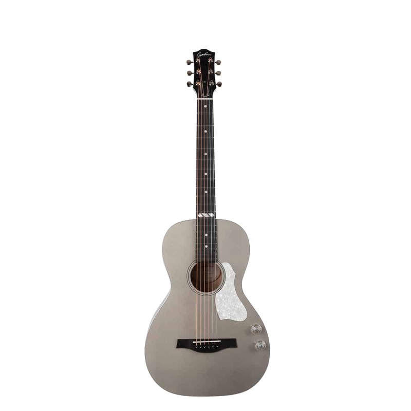 Godin Guitars RIALTO JR SATINA Q-DISCRETE Acoustic Guitar (Gray High Gloss)